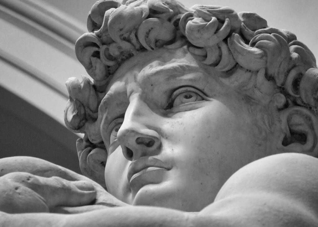 David by Michelangelo in the tour of Tuscany