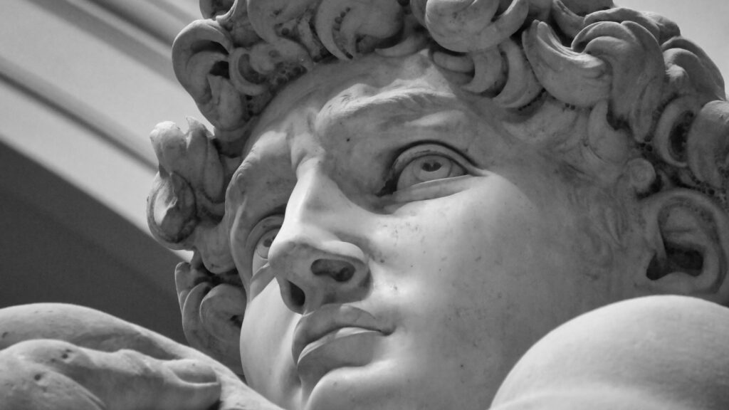 David by Michelangelo in the tour of Tuscany