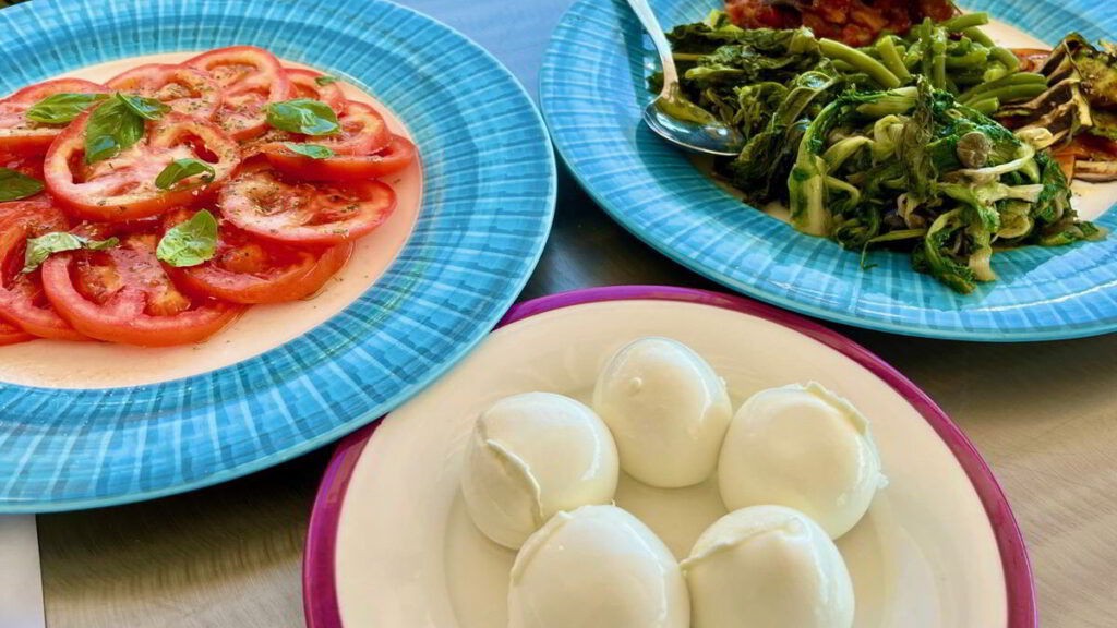 Mozzarella tasting in the Amalfi Coast tour