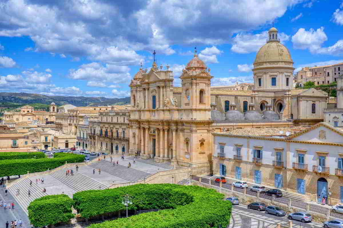 Noto on our Western Sicily and Siracusa Tour