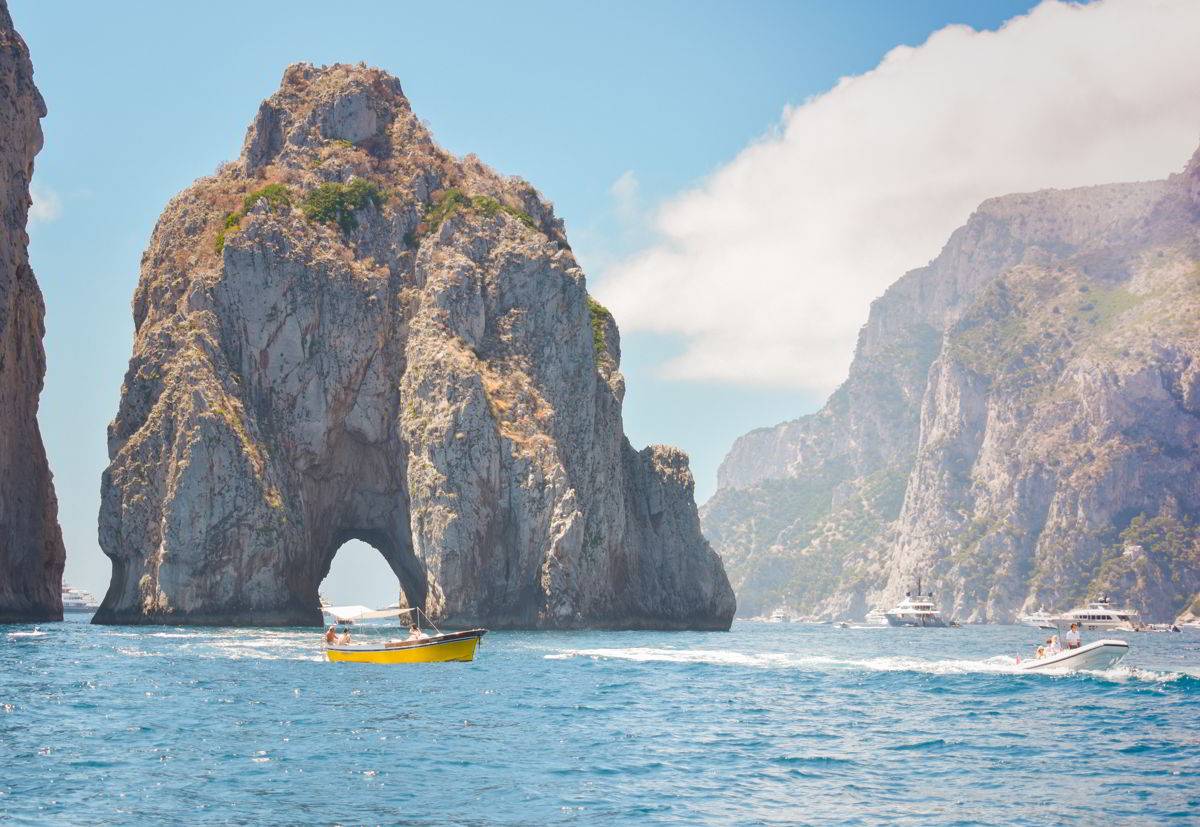 Private boat tour to Capri