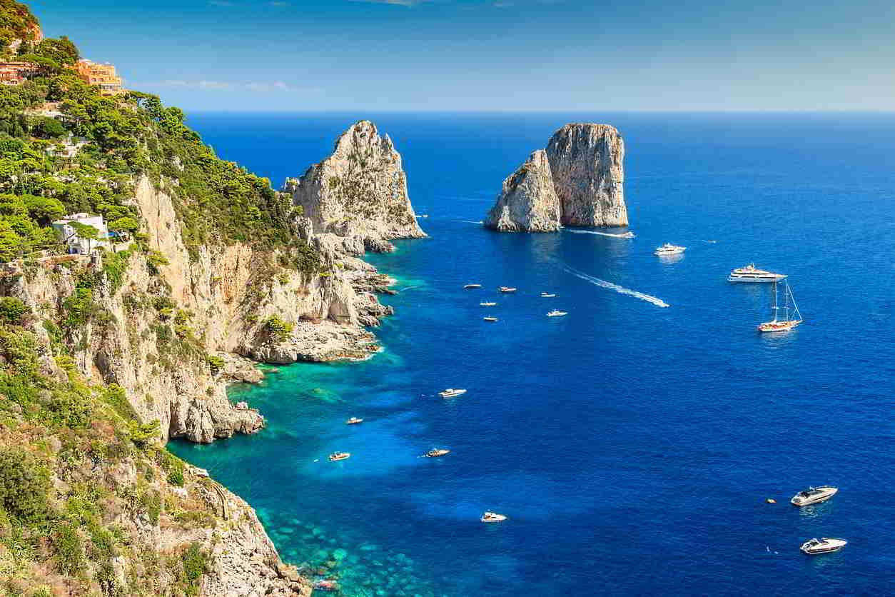 Private boat trip to Capri